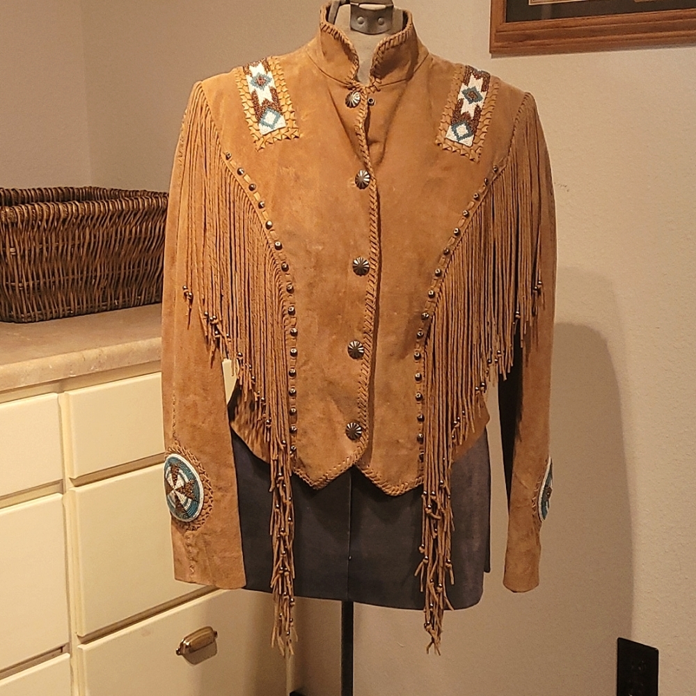 Incredible, Vintage Beaded Cripple Creek Jacket